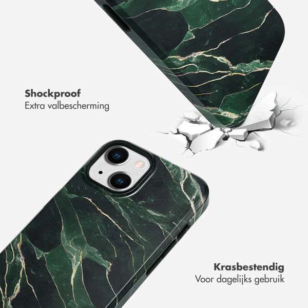 Selencia Vivid Tough Backcover iPhone 14 - Chic Marble Quartz