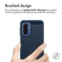 imoshion Brushed Backcover Samsung Galaxy A17 - Donkerblauw