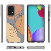 imoshion Design hoesje Samsung Galaxy A52(s) (5G/4G) - Gezicht - Multicolor