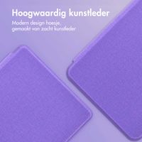 imoshion Canvas Sleepcover Bookcase Kobo Nia - Paars