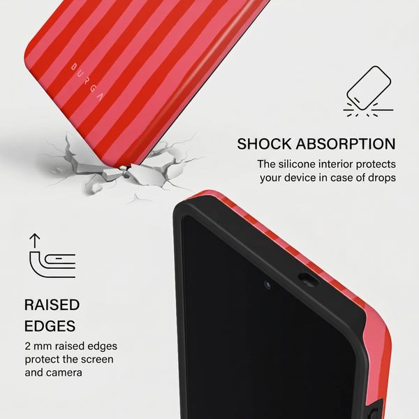 Burga Tough Back Cover with MagSafe Samsung Galaxy S26 Ultra - Pomegranate