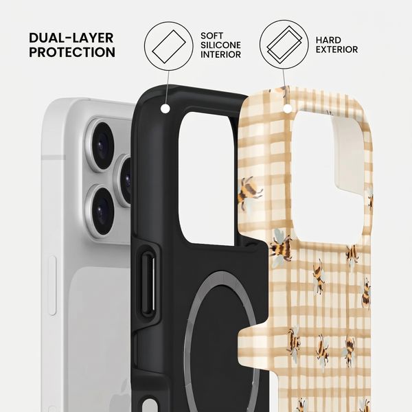 Burga Tough Back Cover with MagSafe Apple iPhone 17 Pro - Honeycomb