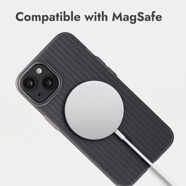 Accezz Lite Case with MagSafe | Fluted | Apple iPhone 13 - Grey