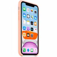 Apple Silicone Backcover Apple iPhone 11 - Grapefruit
