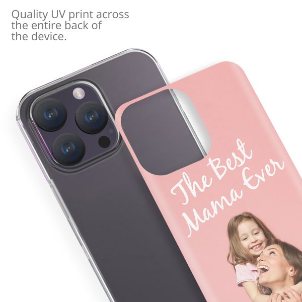 Ontwerp je eigen Clear Case Apple iPhone 15 Pro Max - Transparant