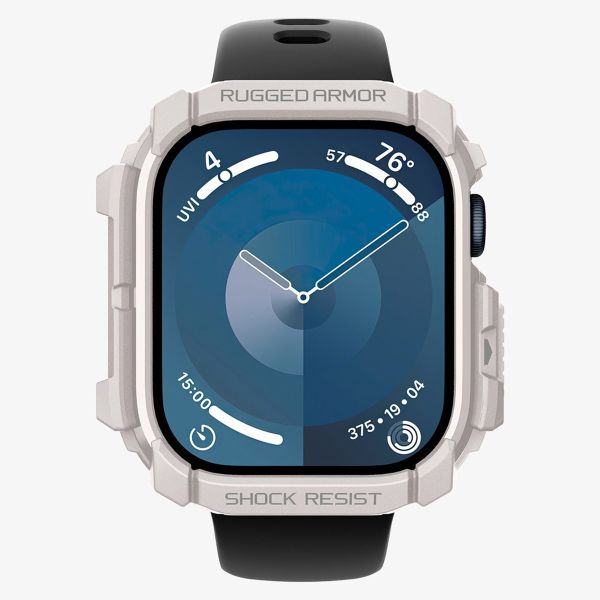 Spigen Rugged Armor™ Case Apple Watch Series 10 / 11 - 42 mm - Dune Beige