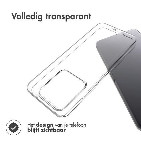 Accezz Clear Backcover Xiaomi 14 - Transparant