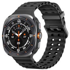 imoshion Ocean Silicone Band Samsung Galaxy Watch Ultra 2 (2026) / Ultra (2024/2025) - Black