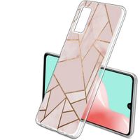 imoshion Design hoesje Samsung Galaxy A41 - Grafisch Koper / Roze