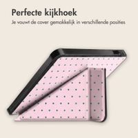 imoshion Design Vouwbare Bookcase Kobo Libra Colour - Happy Dots