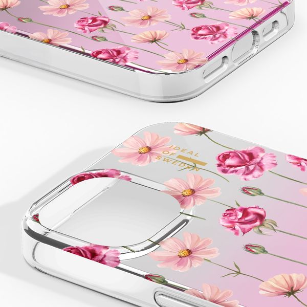 iDeal of Sweden Mirror Case Apple iPhone 17e / 16e / 15 / 14 / 13 - Rose Blush Floral