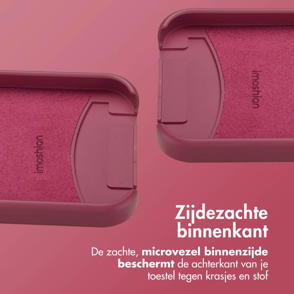 imoshion Color Backcover met afneembaar koord MagSafe Apple iPhone 14 Pro Max - Raspberry