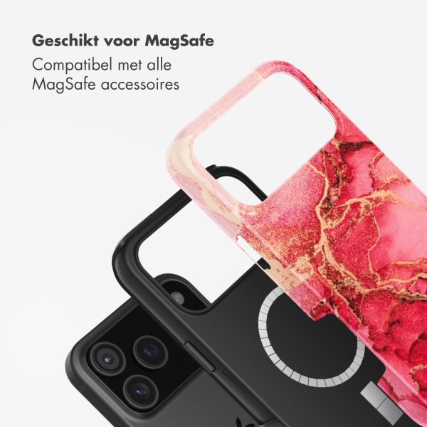 Selencia Vivid Backcover met MagSafe Apple iPhone 17 Pro Max - Rosy Marble