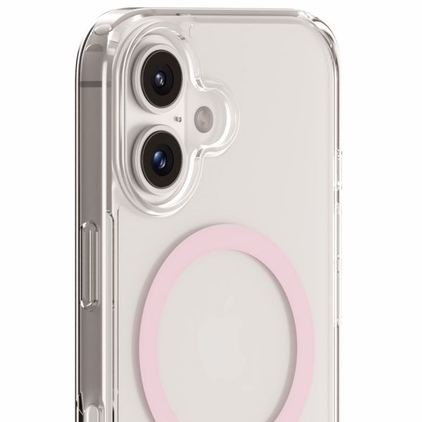 Holdit MagSafe Case iPhone 16 Plus - Roze / Transparant