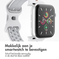 imoshion Sport⁺ bandje Apple Watch Series 1 t/m 11 / SE / Ultra (44/45/46/49 mm) - Maat S/M - White Rainbow