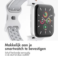 imoshion Sport⁺ bandje Apple Watch Series 1 t/m 10 / SE / Ultra (2) (44/45/46/49 mm) - Maat S/M - White Rainbow