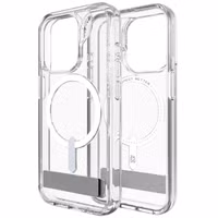 ZAGG Crystal Palace Snap KickStand Case met MagSafe Apple iPhone 15 Pro - Transparant