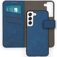 imoshion Uitneembare 2-in-1 Luxe Bookcase Samsung Galaxy S22 - Donkerblauw