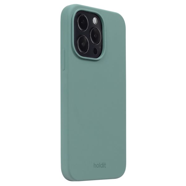 Holdit Silicone Case Apple iPhone 14 Pro - Moss Green