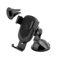 Scosche GravityDrop 3-in-1 Telefoonhouder Auto - Universeel - Dashboard / Voorruit / Ventilatierooster - Zwart