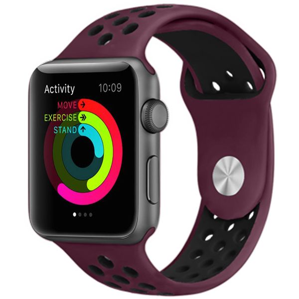 imoshion Siliconen sport bandje Apple Watch Series 1-9 / SE - 38/40/41 mm / Series 10 - 42 mm