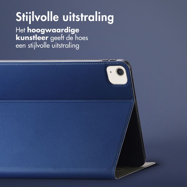 Accezz Classic Tablet Case Apple iPad Air 13 inch (2025) M3 / (2024) M2 - Donkerblauw