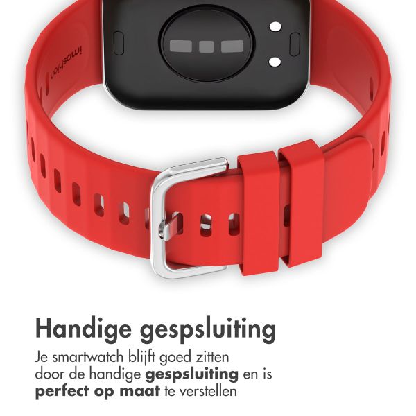 imoshion Siliconen bandje Huawei Watch Fit 3 - Rood