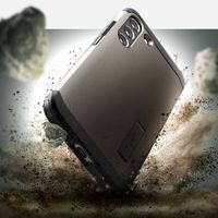 Spigen Tough Armor Backcover Samsung Galaxy S22 - Gunmetal