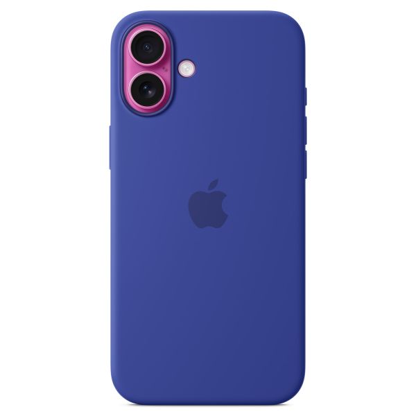 Apple Silicone Backcover MagSafe Apple iPhone 16 Plus - Ultramarine