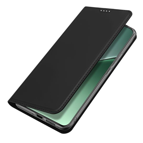 Dux Ducis Slim Softcase Bookcase Xiaomi 15 Pro - Zwart