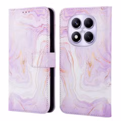 imoshion Design Bookcase Xiaomi Redmi Note 14 Pro (4G) - Purple Marble