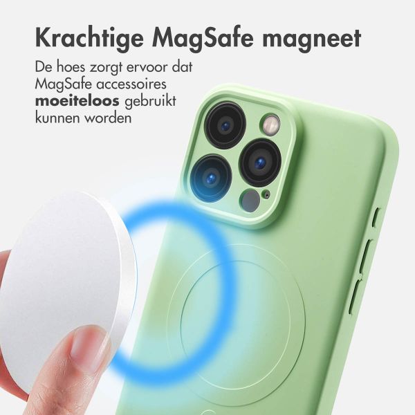 imoshion Color Backcover met MagSafe Apple iPhone 15 Pro Max - Groen