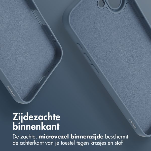 imoshion Color Backcover met MagSafe iPhone 16 - Donkerblauw