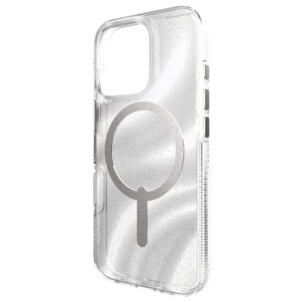 ZAGG Milan Snap Case met MagSafe iPhone 16 Pro - Swirl Glitter