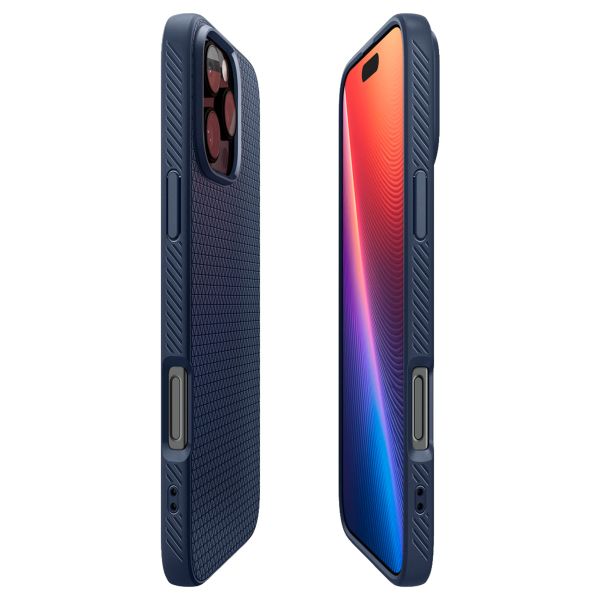 Spigen Liquid Air™ Backcover Apple iPhone 16 Pro - Navy Blue