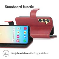 imoshion Luxe Bookcase Samsung Galaxy S24 / S25 - Rood