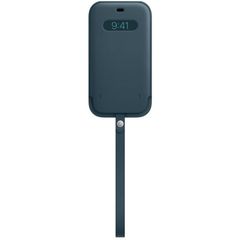 Apple Leather Sleeve MagSafe Apple iPhone 12 Pro Max - Baltic Blue