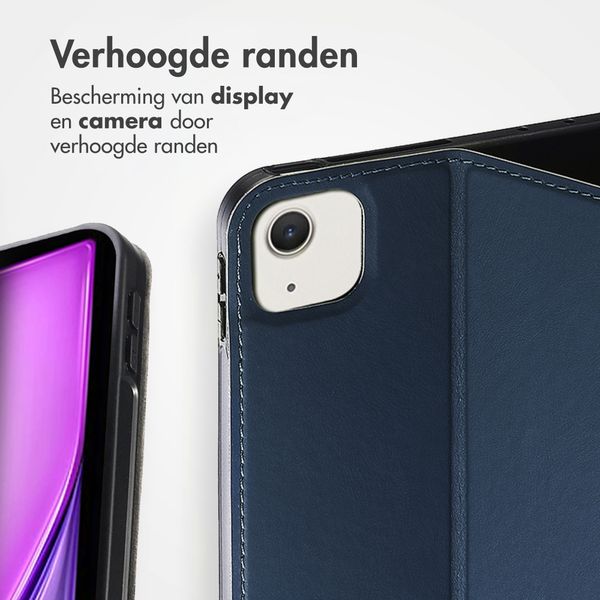 Accezz Classic Tablet Case Apple iPad Air 13 inch (2025) M3 / (2024) M2 - Donkerblauw