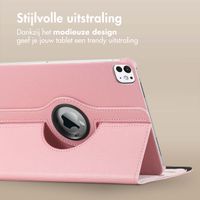 imoshion 360° draaibare Bookcase iPad Pro 12.9 (2022) / Pro 12.9 (2021) - Roze