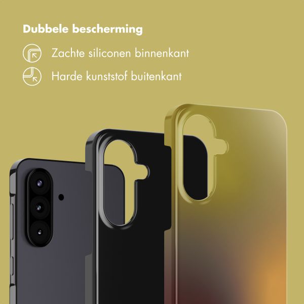 Selencia Vivid Backcover Samsung Galaxy A57 (5G) - Gradient Olive Dust