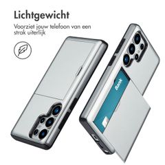 imoshion Backcover met pasjeshouder Samsung Galaxy S25 Ultra - Grijs