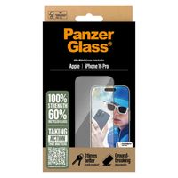 PanzerGlass Ultra-Wide Fit Anti-Bacterial Screenprotector iPhone 16 Pro