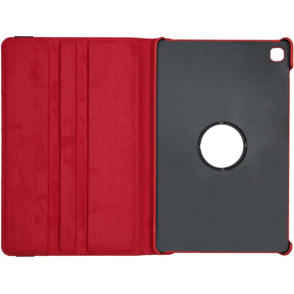 imoshion 360° draaibare Bookcase Samsung Galaxy Tab S6 Lite / Tab S6 Lite (2022) / Tab S6 Lite (2024) - Rood