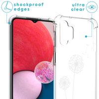 imoshion Design hoesje met koord Samsung Galaxy A13 (4G) - Paardenbloem - Wit