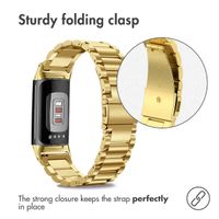 imoshion Stalen bandje Fitbit Charge 5 - Goud