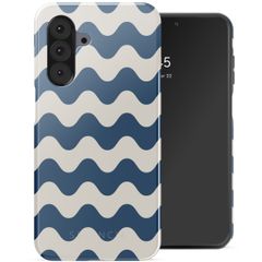 Selencia Vivid Backcover Samsung Galaxy A26 - Wave Vibes Classic Blue