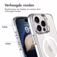 imoshion Rugged Air MagSafe Case Apple iPhone 16 Pro Max - Transparant