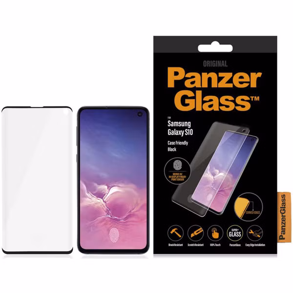 PanzerGlass Case Friendly Biometric Screenprotector Samsung Galaxy S10