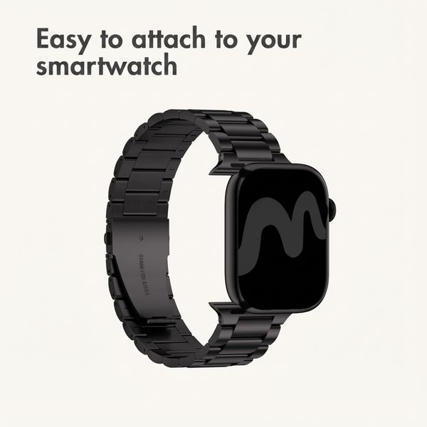imoshion Steel strap Apple Watch | 38/40/41/42 mm - Black