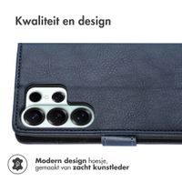 imoshion Luxe Bookcase Samsung Galaxy S26 Ultra - Donkerblauw